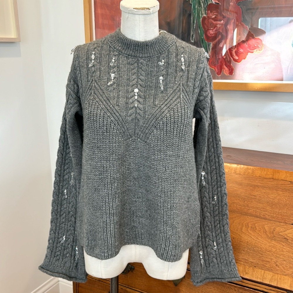 Beatrice b. Embellished Sweater